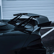 C8 Corvette Carbon Fiber Knighthawk Wing Hardware