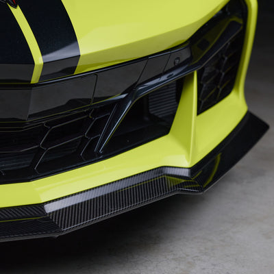 Z07 Style Front Splitter | Carbon Fiber | Corvette C8 Z06 & E-Ray