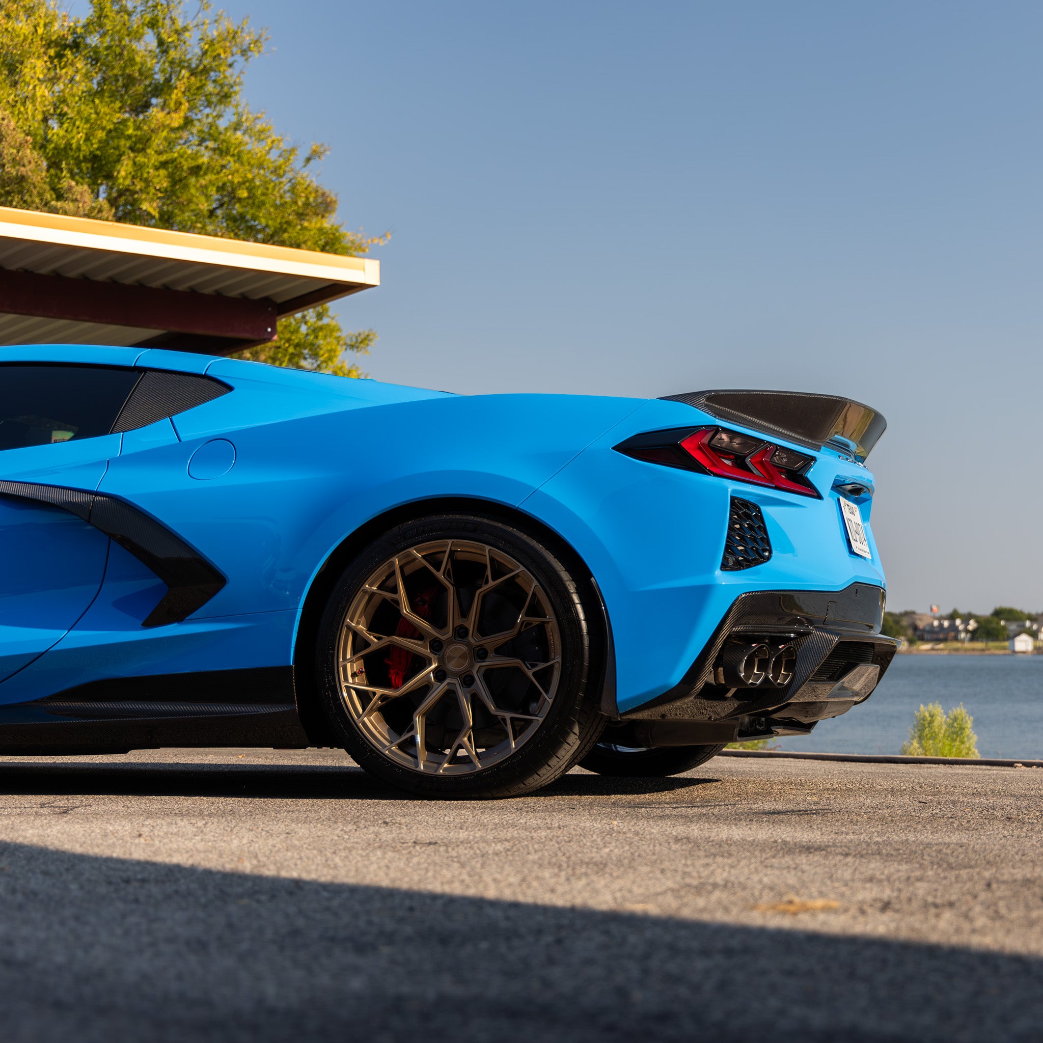 C8 Corvette Spoiler – RSC GT Ducktail Carbon Fiber Rear Spoiler