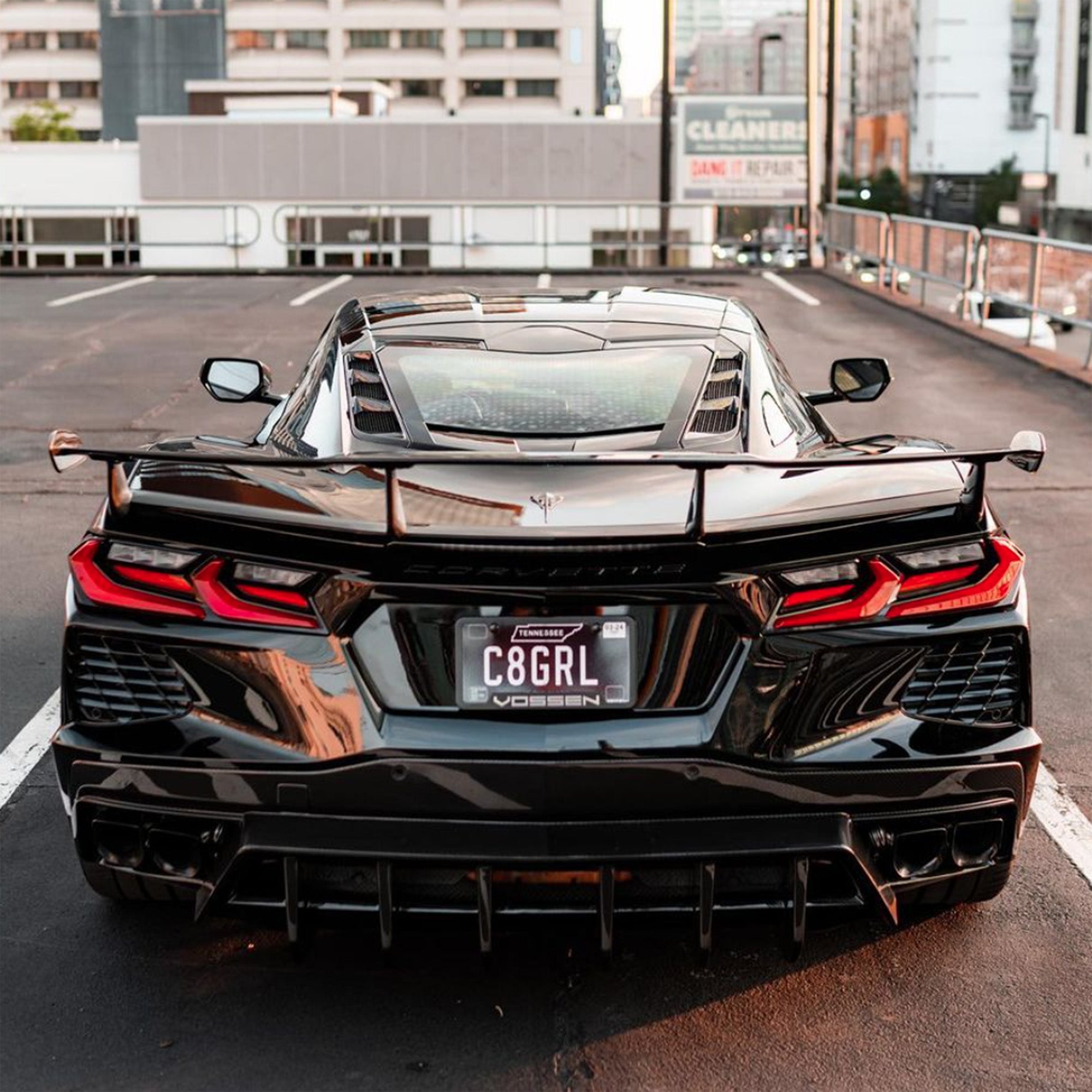 RSC C8 Corvette Carbon Fiber Diffuser