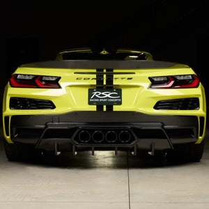 C8 Z06 Corvette Yellow
