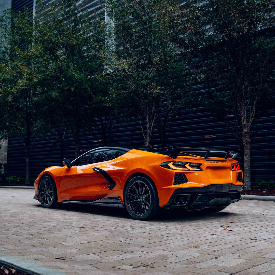 RSC | 5VM Style Side Skirts | Carbon Fiber | Fit Corvette C8