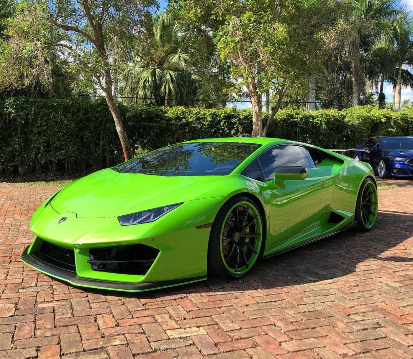 Lp580 Front Splitter For Lamborghini Huracan Carbon Fiber