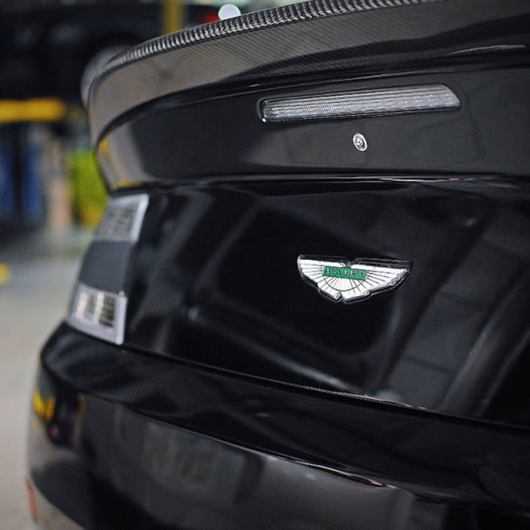 Carbon Fiber Rear Spoiler For Aston Martin Vantage Motor Vehicle Frame & Body Parts