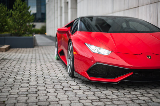 Cs680 Carbon Fiber Front Splitters For Lamborghini Huracan Lp610-4