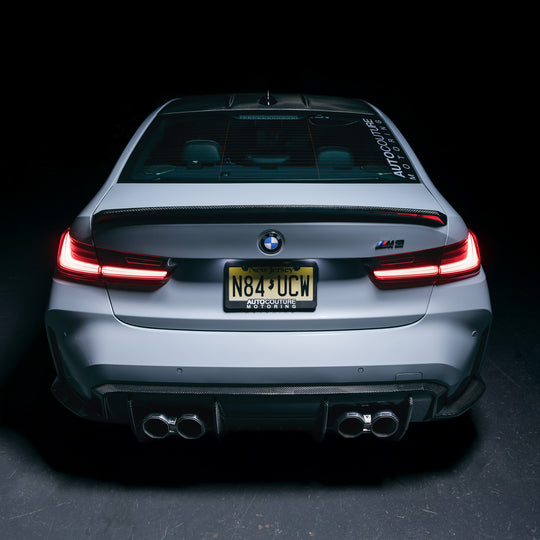 BMW G80 M3 Carbon Fiber Decklid Spoiler