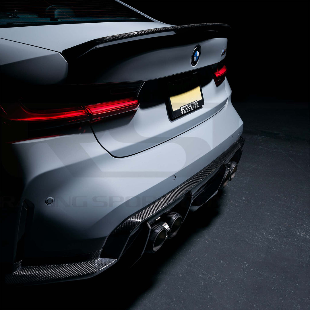 M3 Rear Diffuser | 7 Piece Kit Carbon Fiber | BMW G80 M3