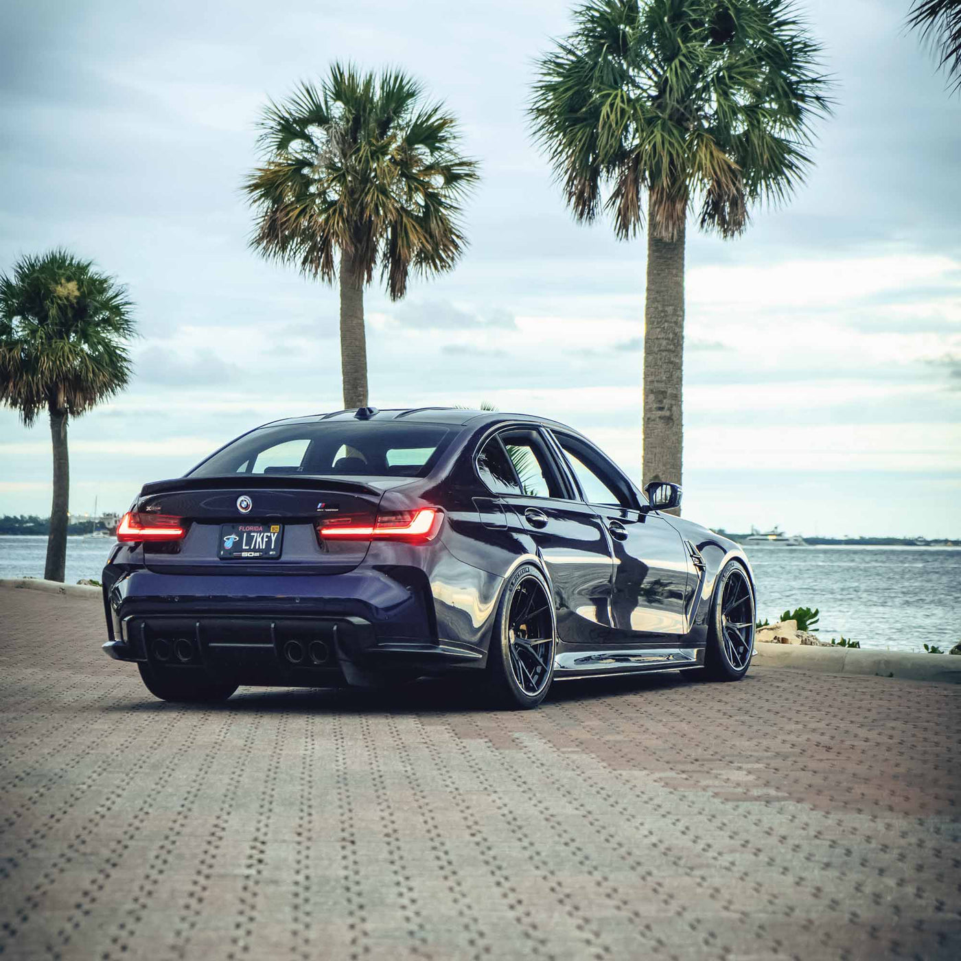 RSC G80 M3 Rear Diffuser | Carbon Fiber | 7 Piece Rear Diffuser Kit for ...