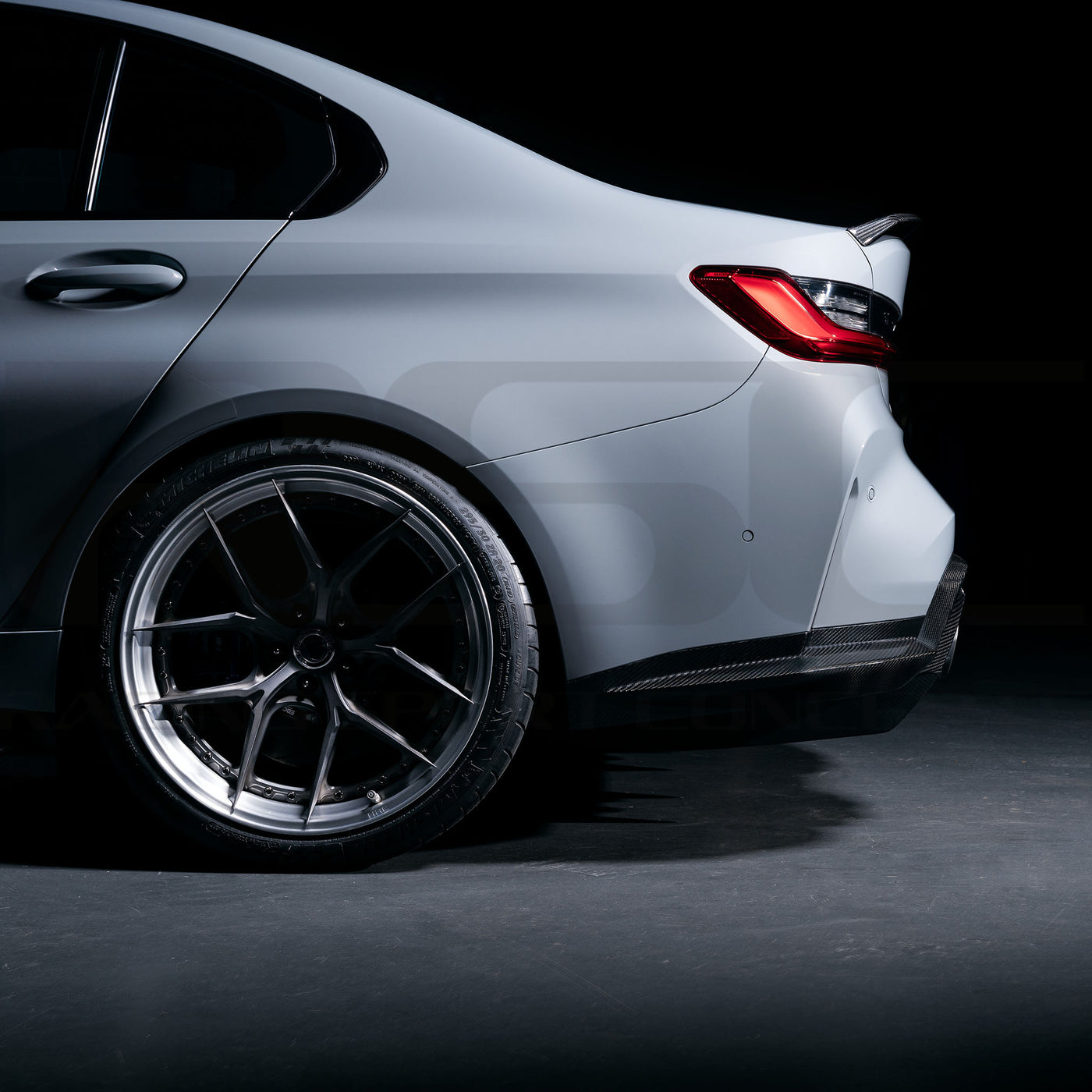 M3 Rear Diffuser | 7 Piece Kit | Carbon Fiber | BMW G80 M3