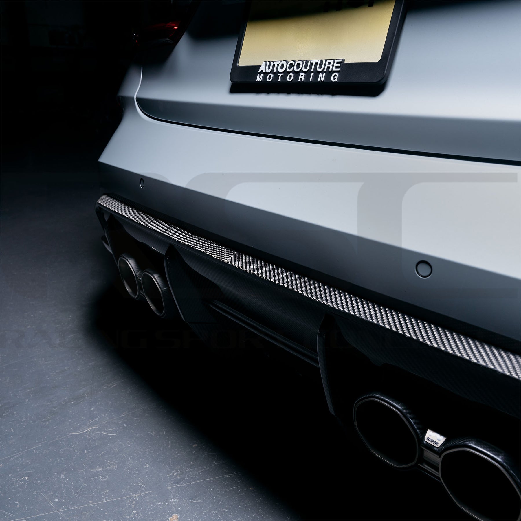 RSC G80 M3 Rear Diffuser | Carbon Fiber | 7 Piece Rear Diffuser Kit for ...