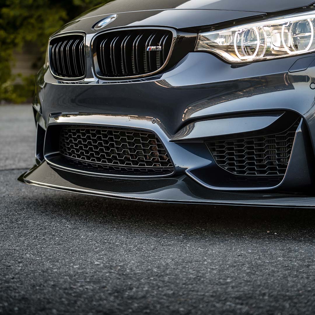 Front Bumper Lip Fits BMW F80 M3 F82 F83 M4 2014 - View #2