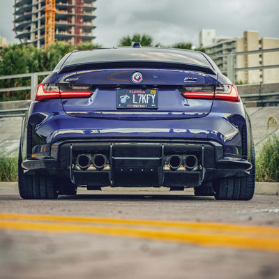 G8M 7 Piece Rear Diffuser Package | Carbon Fiber | BMW G80 M3