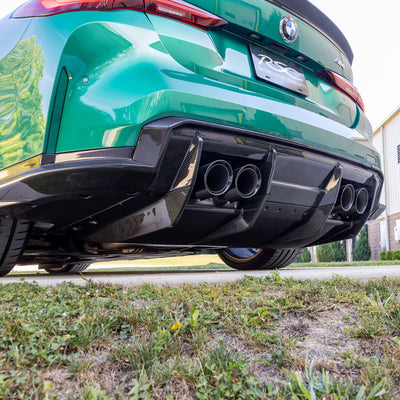 M3 Rear Diffuser | 7 Piece Kit | Carbon Fiber | BMW G80 M3