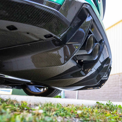 M4 Rear Diffuser | 7 Piece Kit |  Carbon Fiber | BMW G82 M4