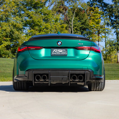 M4 Rear Diffuser | 7 Piece Kit |  Carbon Fiber | BMW G82 M4