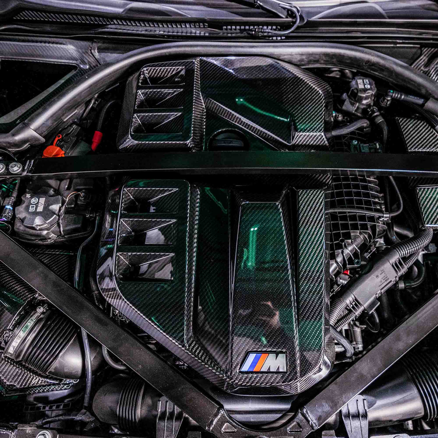 G8X Engine Bay Kit | Carbon Fiber | 6 Piece Package | BMW M3 & M4