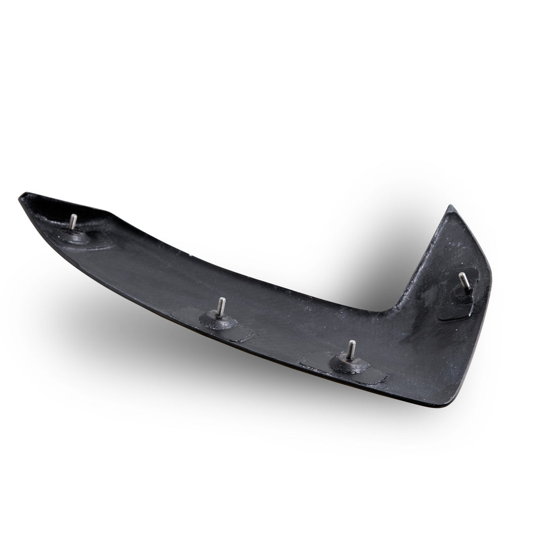 Carbon Fiber Boomerangs - Engine Intake Side Vents For C8 Corvette Trim reverse side with connection points