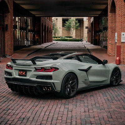 Z07 Wing Risers | Carbon Fiber | Corvette C8 Z06 & E-Ray
