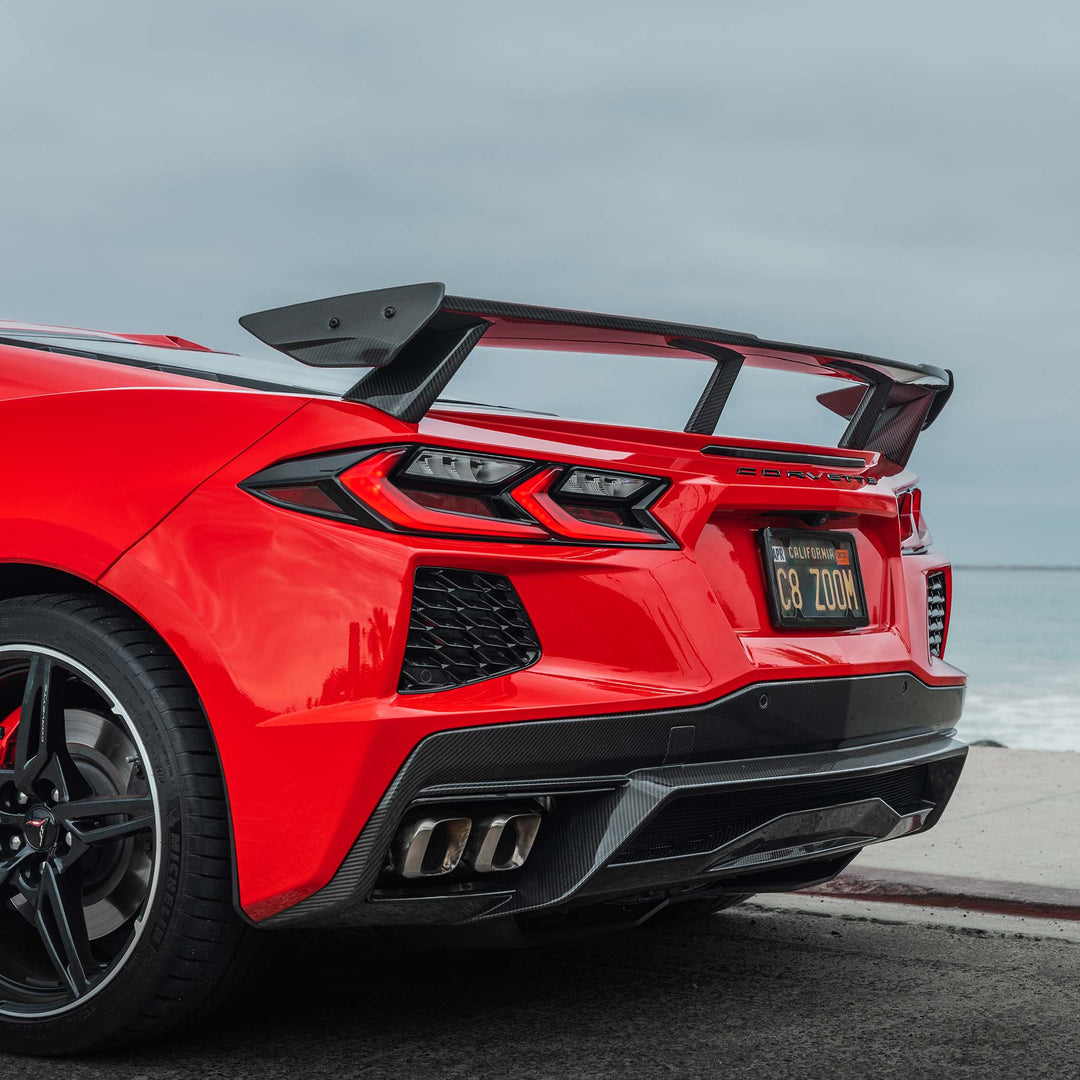 Corvette C8 High Wing Spoiler | Carbon Fiber | Corvette C8