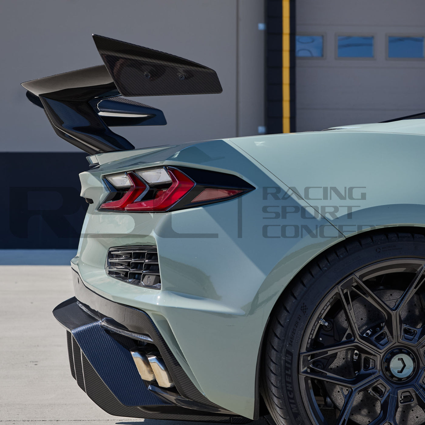 Corvette C8 ZR1.1 Wing – Carbon Fiber Aero by Racing Sport Concepts