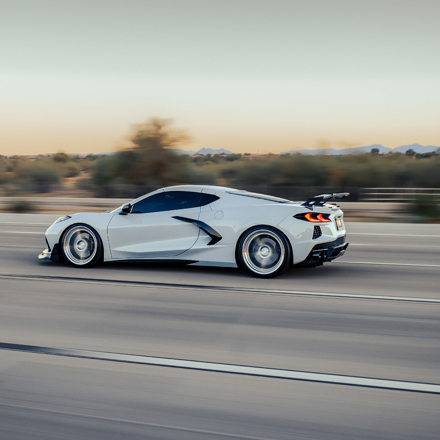 Knighthawk Wing | Carbon Fiber | Corvette C8 & Z06 Coupe & Convertible Models