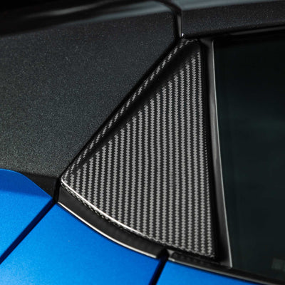 C8 Convertible Racing Sport Concepts Carbon Fiber B Pillar Trim 