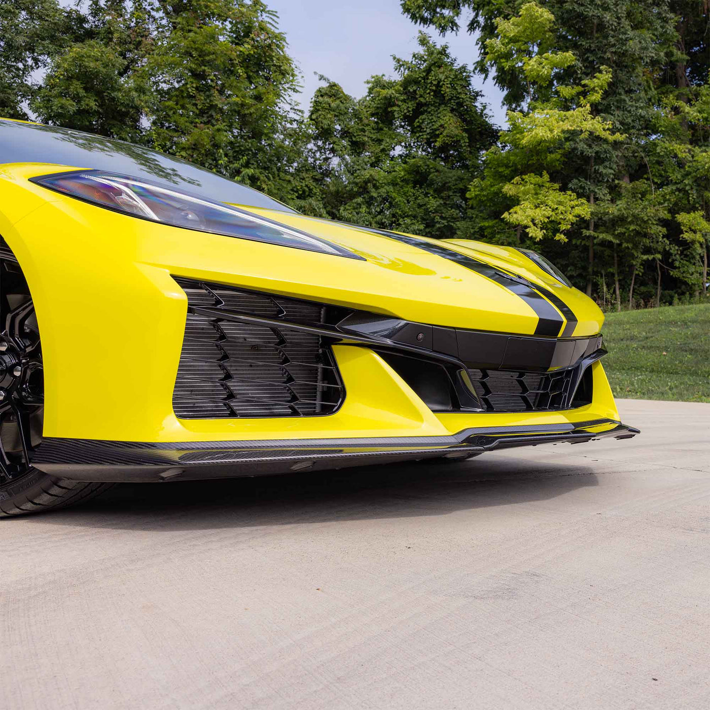 Z07 Style Front Splitter | Carbon Fiber | Corvette C8 Z06 & E-Ray