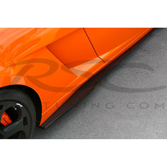 Rsc Carbon Fiber Side Skirts For Gallardo &amp; Lp560 Tuning
