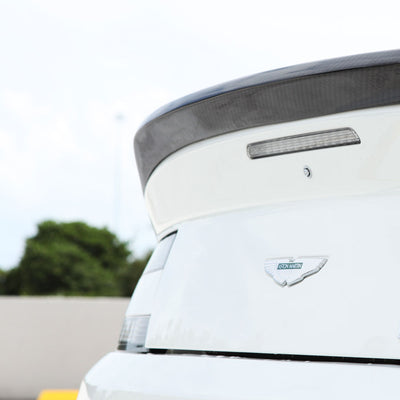 Carbon Fiber Rear Spoiler For Aston Martin Vantage Motor Vehicle Frame & Body Parts