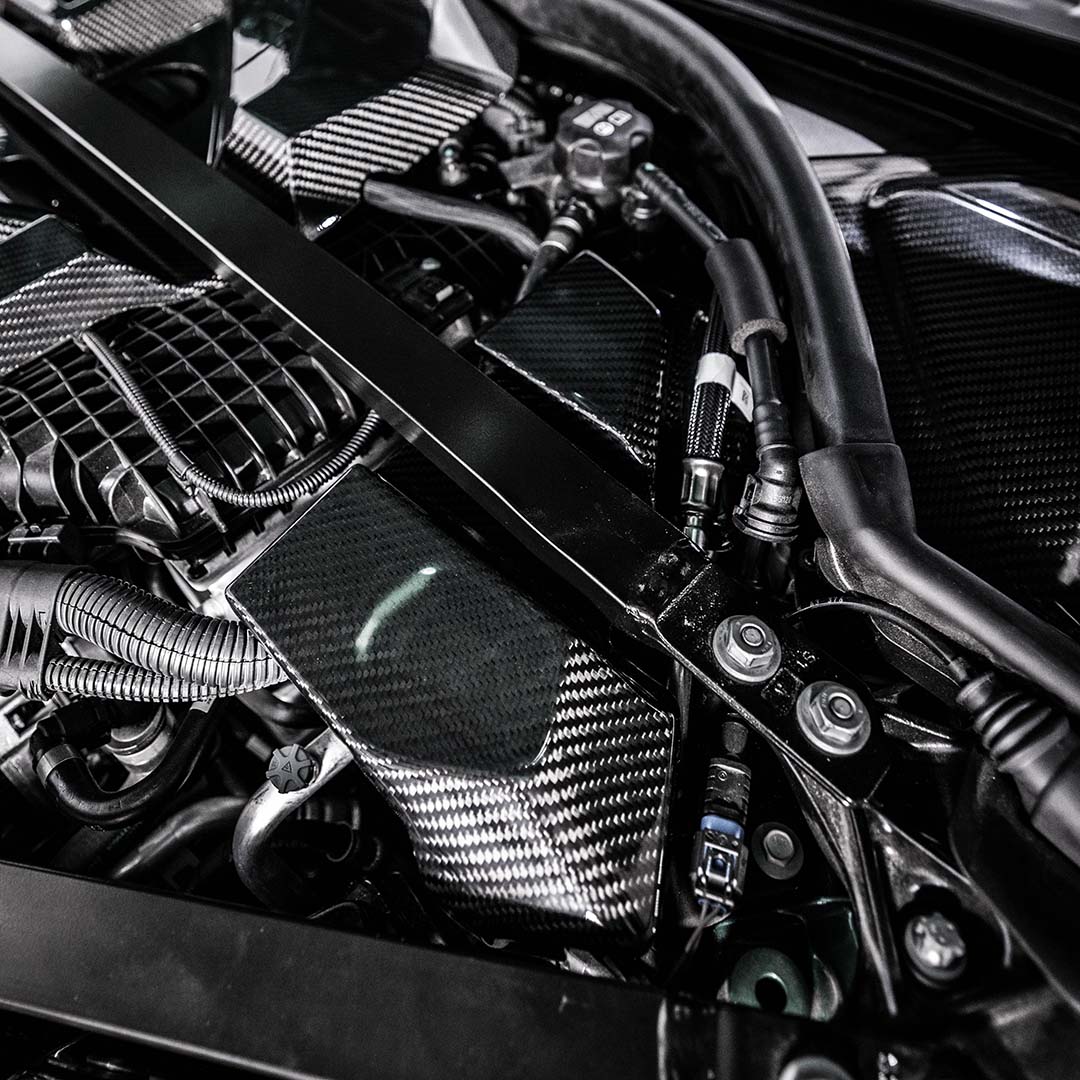 G8X Engine Bay Kit | Carbon Fiber | 6 Piece Package | BMW M3 &amp; M4
