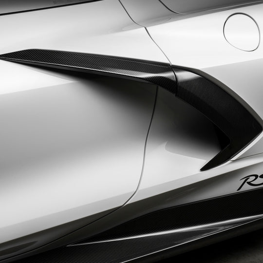 Engine Intake Side Vents | Carbon Fiber | Corvette C8