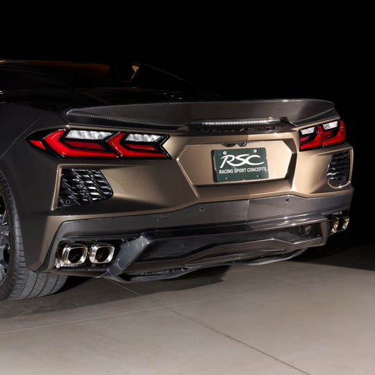 GT Rear Diffuser | Carbon Fiber | Corvette C8