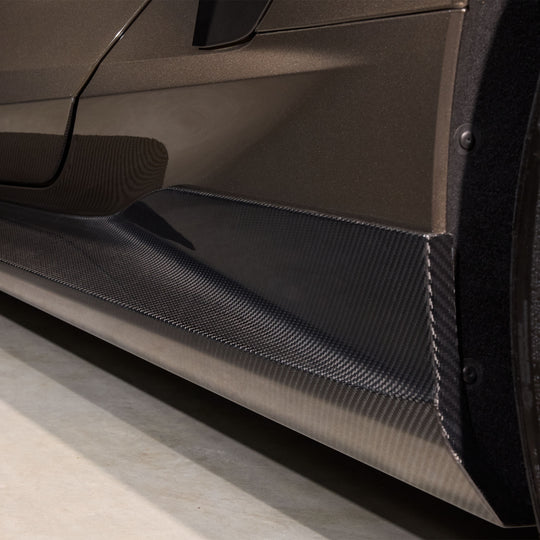 GT Side Skirts | Carbon Fiber | Corvette C8