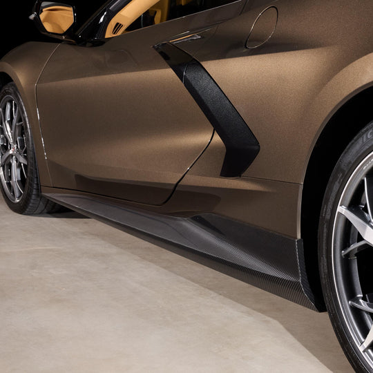GT Side Skirts | Carbon Fiber | Corvette C8