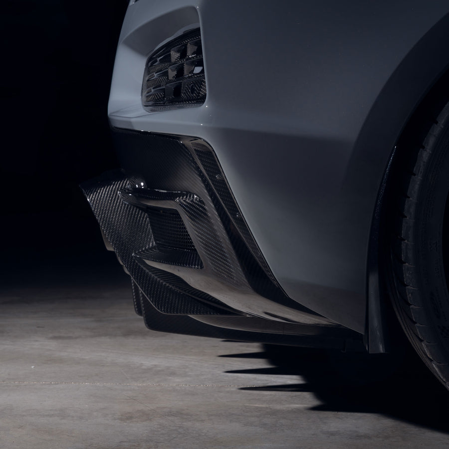 Carbon Fiber Rear Diffuser for Corvette C8 Z06 & ZR1 – Racing Sport ...