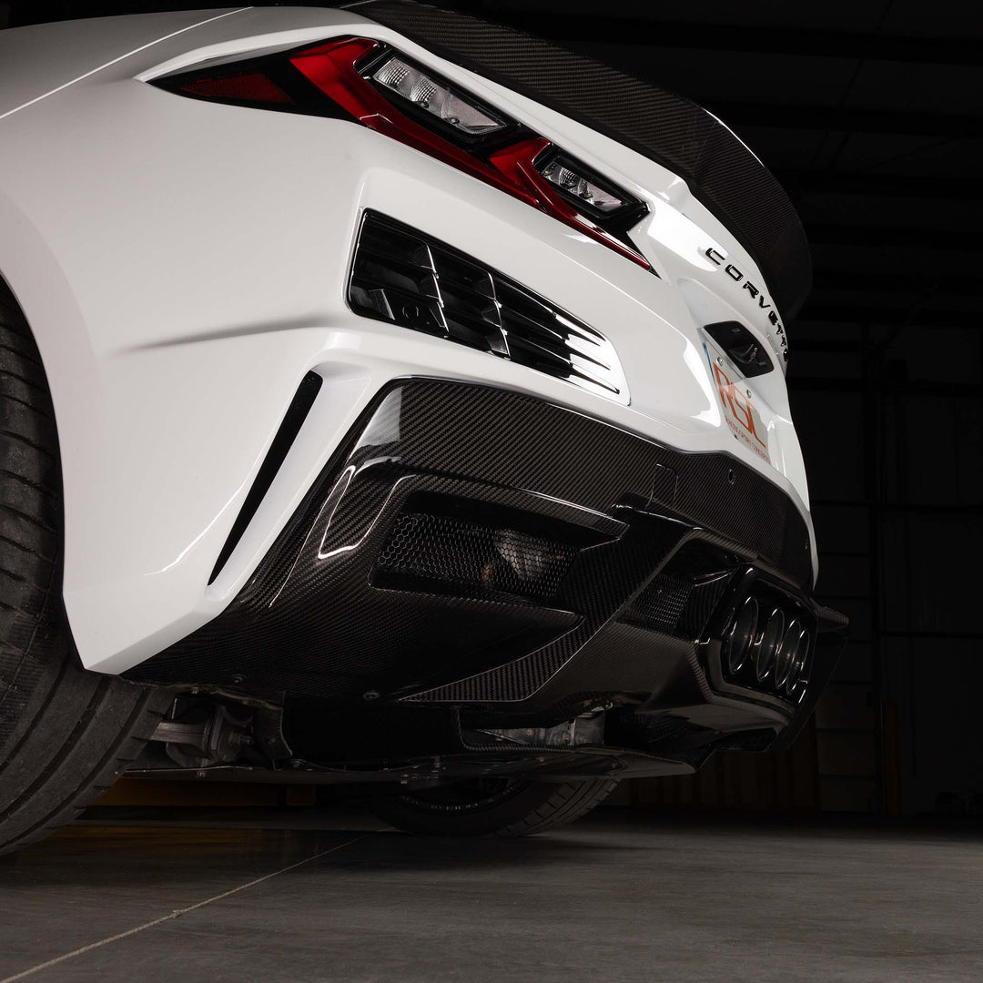 Z06 Rear Diffuser | Carbon Fiber | Corvette C8 Z06 / E-Ray / ZR1