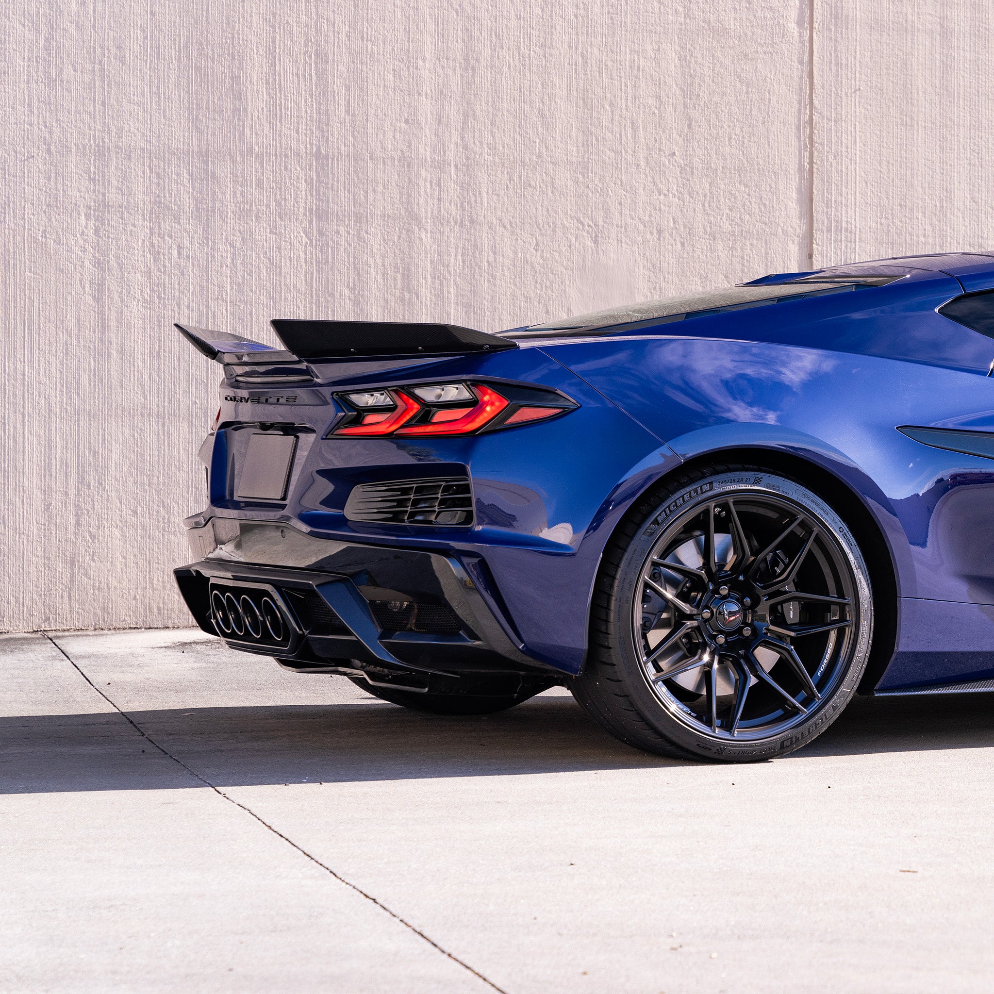 C8 Z06 Spoiler Wicker Extensions by RSC – Racing Sport Concepts