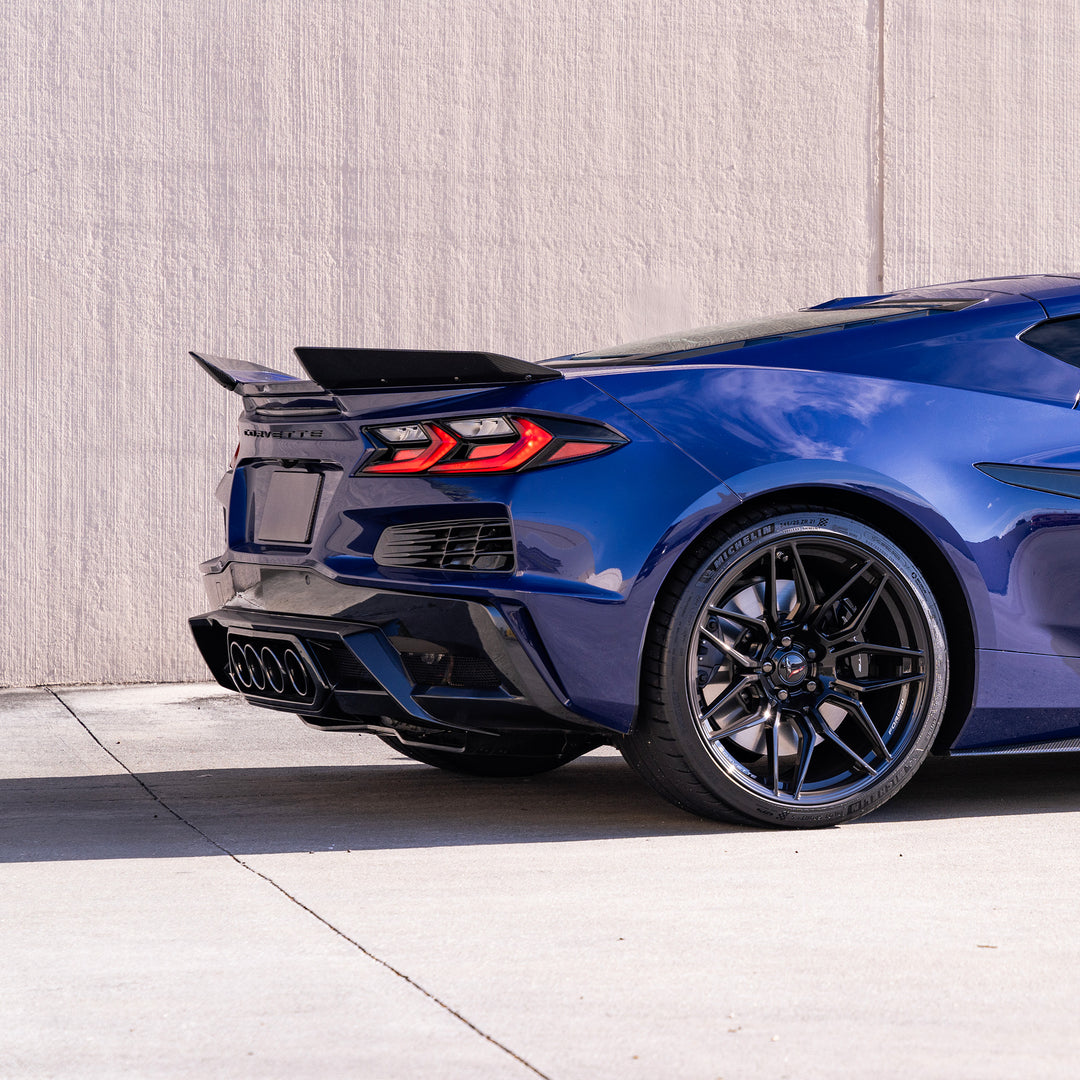Wicker Bill Extensions | Carbon Fiber | Corvette C8 Z06, E-Ray, ZR1