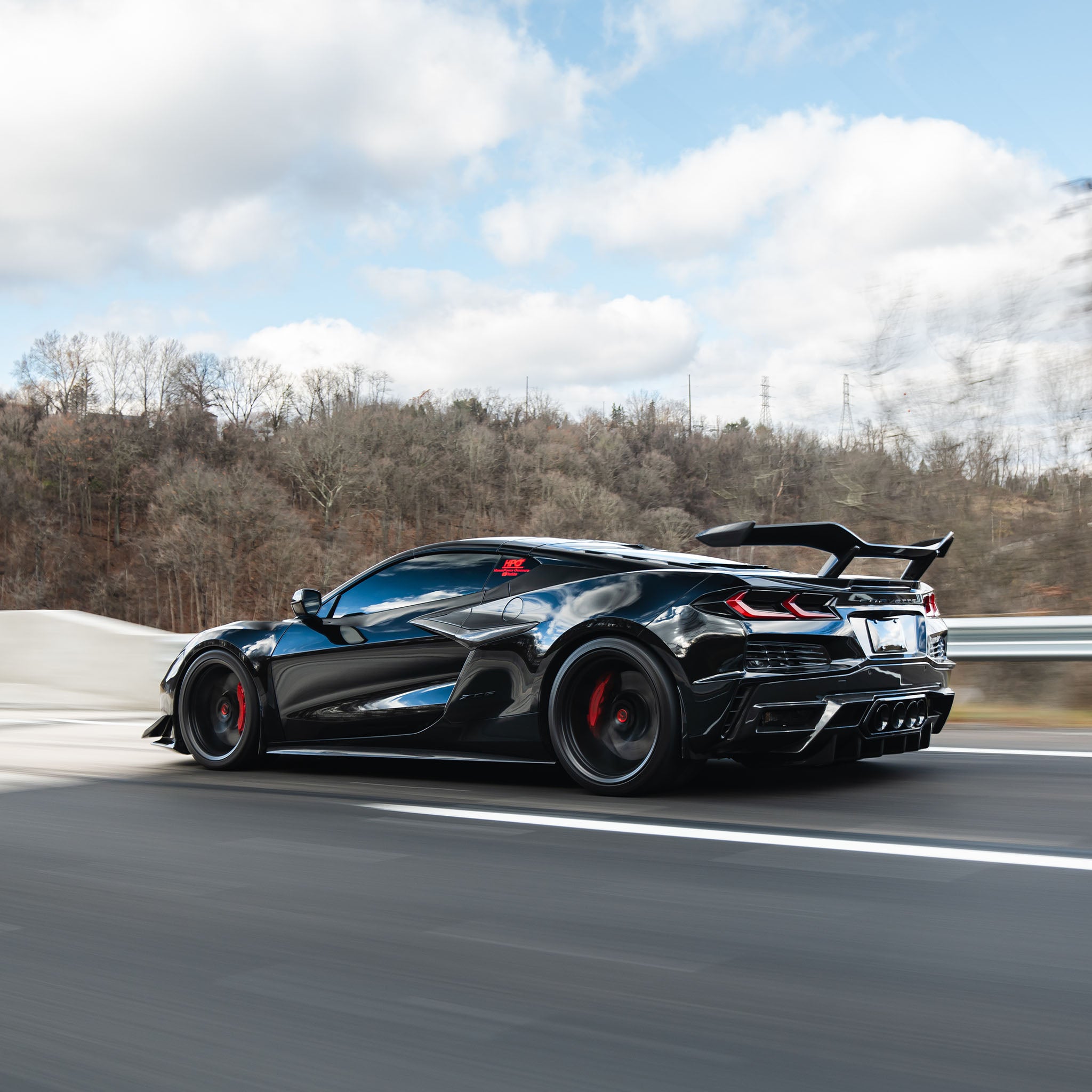 RSC Z07 Style Carbon Fiber Wing for Corvette C8 Z06 & E-Ray