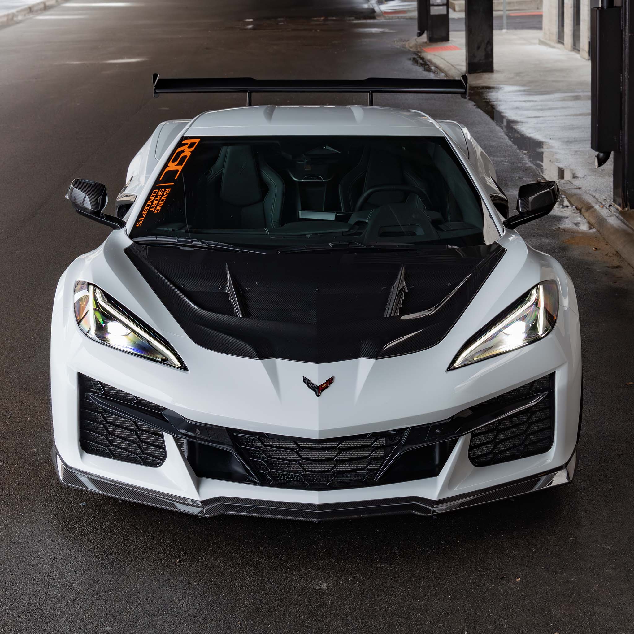 ZR1 Style Front Hood | Carbon Fiber | Corvette C8, Z06, Z07, E-Ray