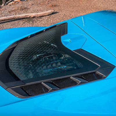 C8 Corvette Coupe Carbon Fiber Engine Bay Vents