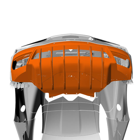 CAD File of C8 ST Rear Diffuser by RSC