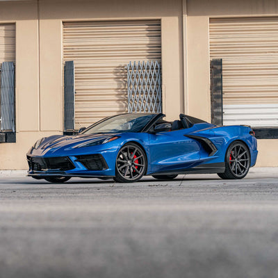 RSC C8 Corvette with carbon fiber chin spoiler in Miami