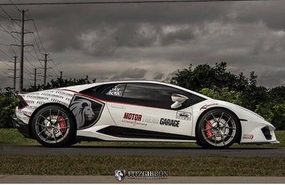 Carbon Fiber Side Skirts For Lamborghini Huracan