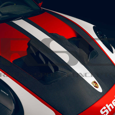 Hood Louvers | Carbon Fiber | Porsche 992.1 GT3 RS