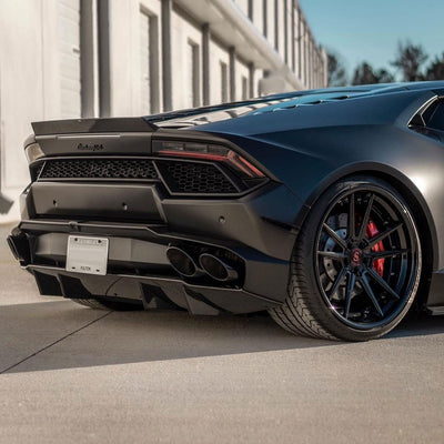 Lp580 Slip On Rear Diffuser For Lamborghini Huracan Carbon Fiber