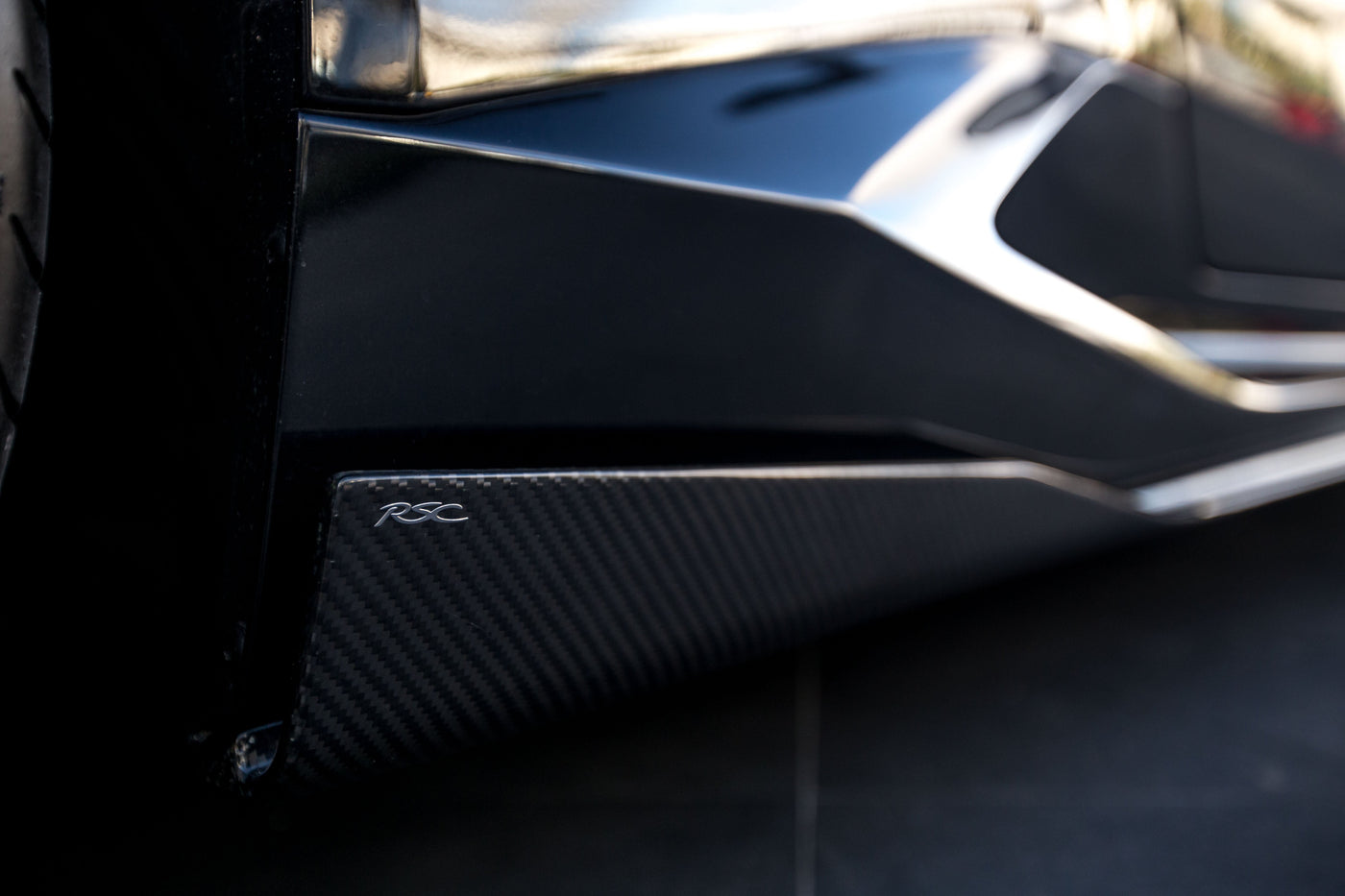 Carbon Fiber Side Skirts For Lamborghini Huracan