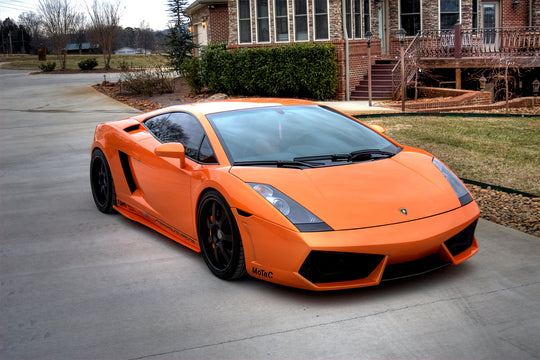 Rsc Carbon Fiber Side Skirts For Gallardo &amp; Lp560 Tuning
