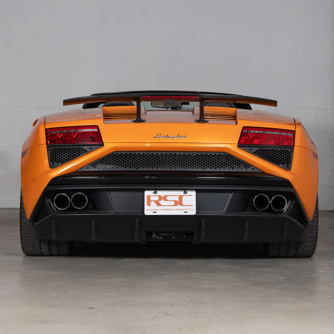 Lamborghini Gallardo Superleggra Wing Rear Angle
