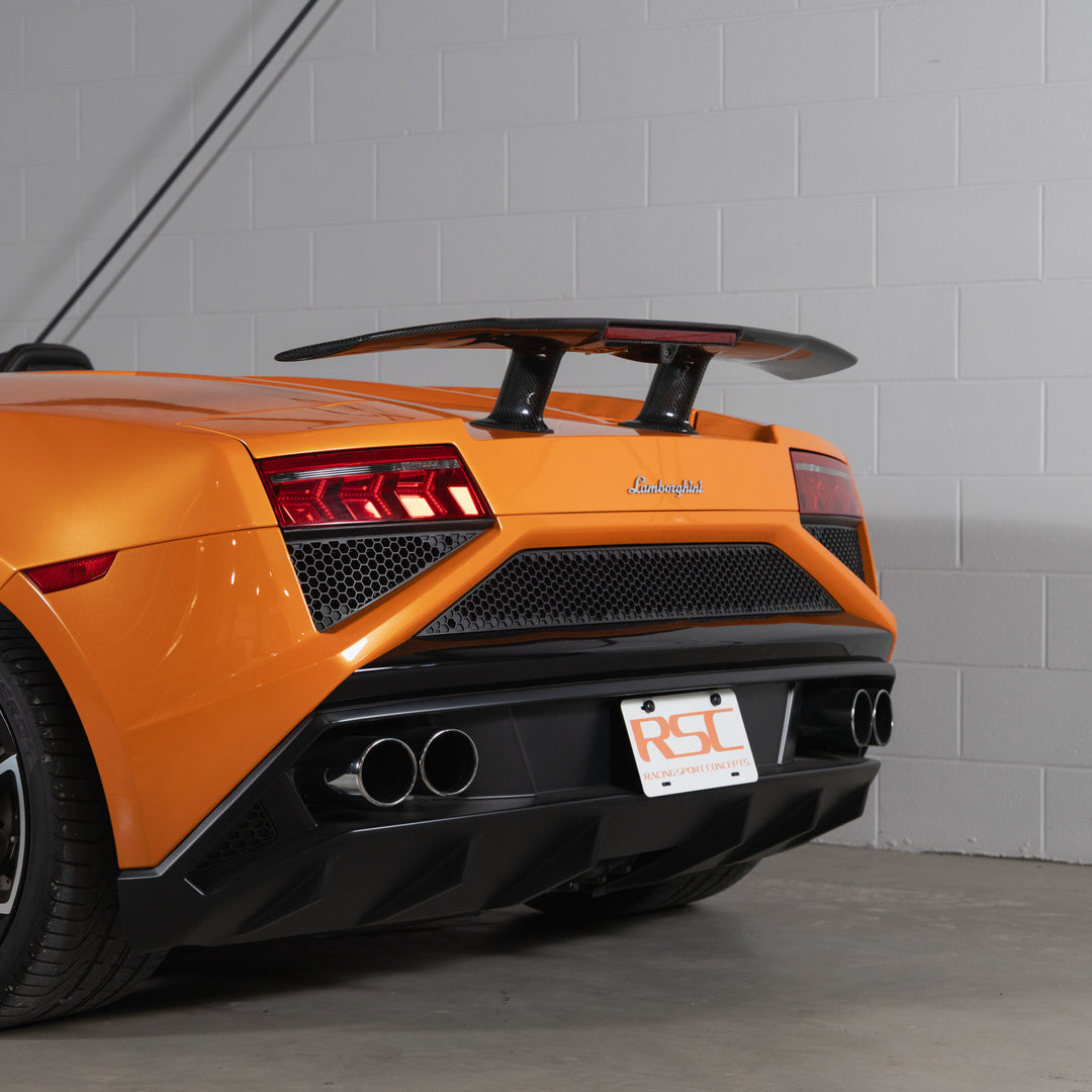 Lamborghini Gallardo Superleggra Wing Rear Angle